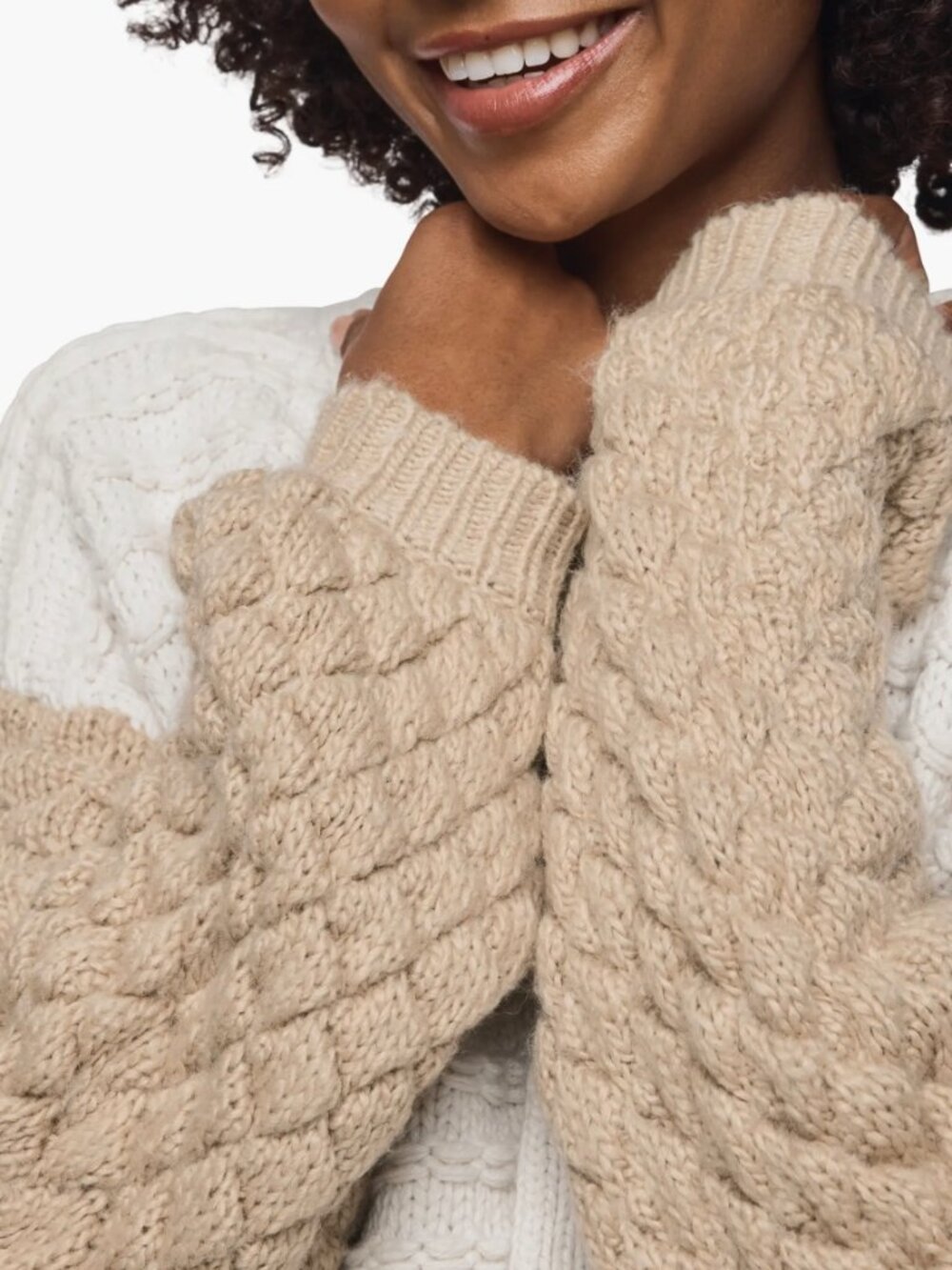 Splendid Maria Bobble Cardigan Quiet Luxury Viscose Alpaca Blend Cottage M $198 - Picture 3 of 16